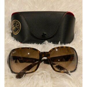 Ray Ban RB 4068 710/51 2N Brown Tortoise Gradient Sunglasses RB4068 With Case